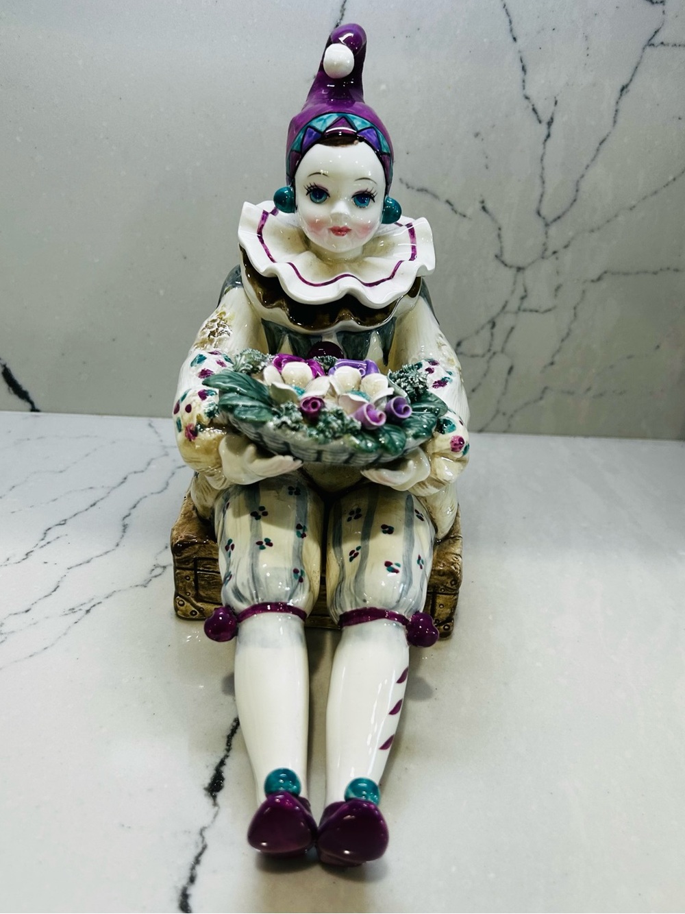 Schmid Y. Yamada Limited Edition Clown Music Box #1152/1200-Put On A Happy Face